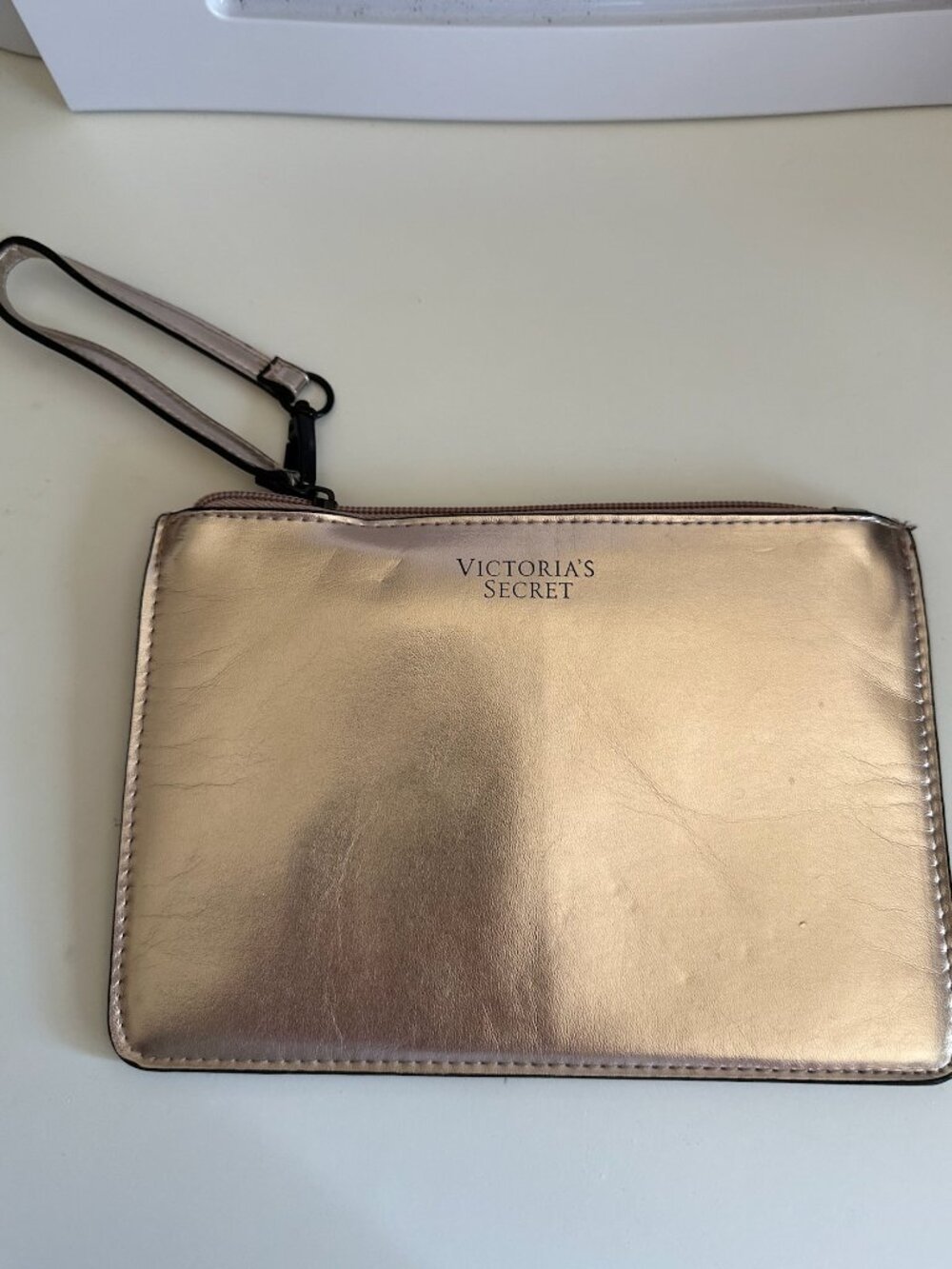 Victoria’s Secret Metallic Gold Wristlet